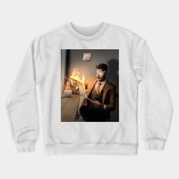 Reality of Media Crewneck Sweatshirt by TJ Exclusives